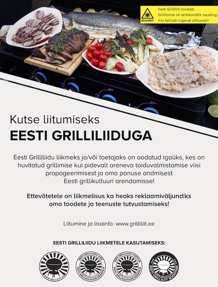 Eesti Grilliliit   Kutse liitumiseks